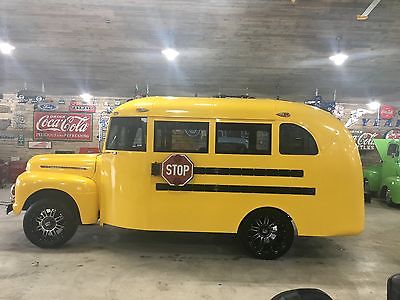 1951 Ford Other Bus 1951 Ford Short Hot Rod F1 Vintage School Bus With AC and Heat.  Custom rims.