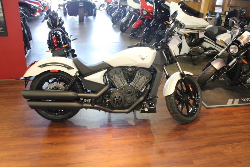 2017 Victory Octane Suede Pearl White
