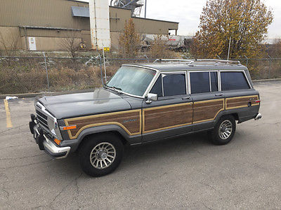 1988 Jeep Wagoneer Base 4dr 4WD SUV 1988 Jeep Grand Wagoneer Base 4dr 4WD SUV 97,777 Miles grey/woody SUV 8 Cylinder