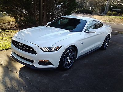 2015 Ford Mustang GT Coup Premium 50-Year 2015  Ford Mustang 50th Anniversary limited edition