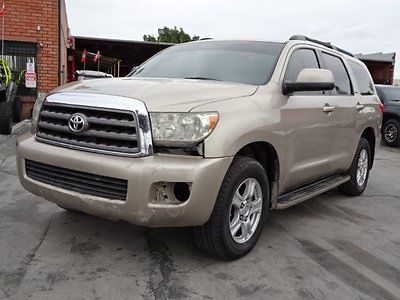 2008 Toyota Sequoia 4WD 2008 Toyota Sequoia 4WD Damage Salvage Repairable Perfect Project Wont Last L@@K