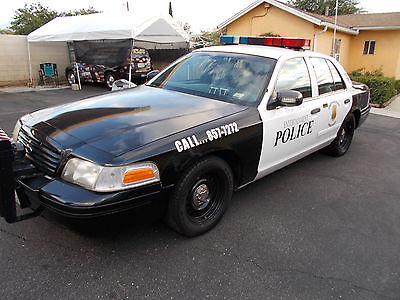 1999 Ford Crown Victoria Police Interceptor Sedan 4-Door POLICE CAR, MOVIE CAR, PROMOTIONAL CAR