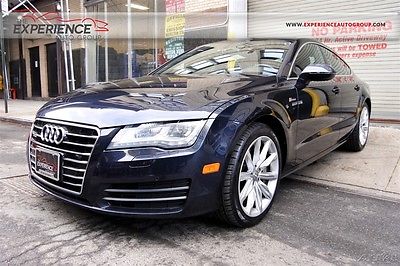 2012 Audi A7 3.0T quattro Premium Plus AWD Navigation 19 Wheels Sensors HD Heated Side Assist Cold Weather Connect Walnut