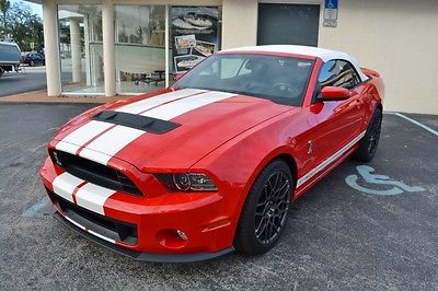 2013 Ford Mustang Shelby GT500 Convertible 2-Door 2013 Ford Mustang Shelby GT500 Convertible SVT only 10K miles!!!!