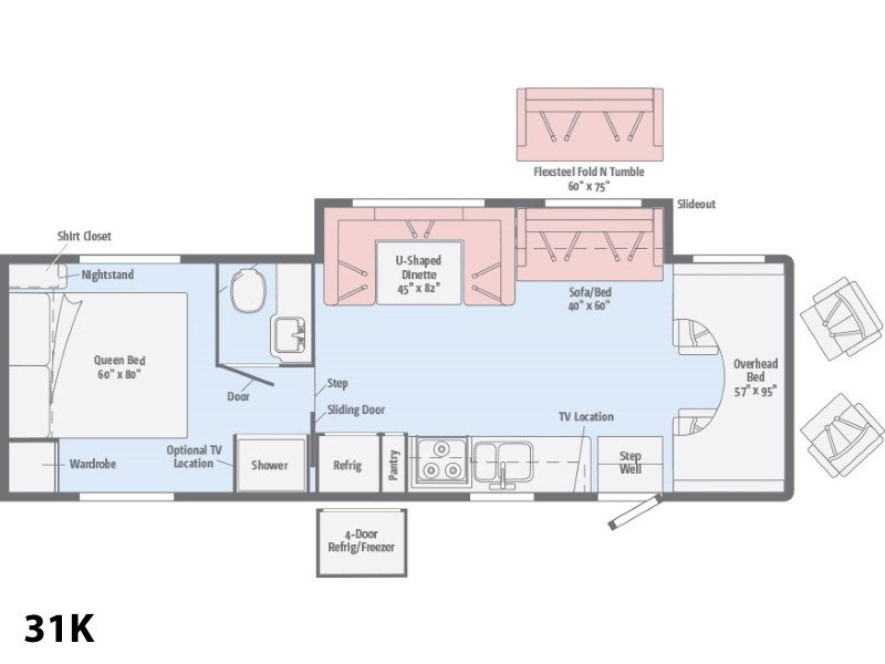 2015 Winnebago Minnie Winnie 31K