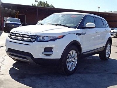 2015 Land Rover Evoque Pure 2015 Land Rover Evoque Pure Damaged Salvage Only 3K Miles Loaded w Options L@@K!