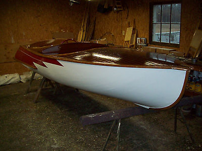 1952   CZT Penn Yan swift wood/canvas  vintage boat