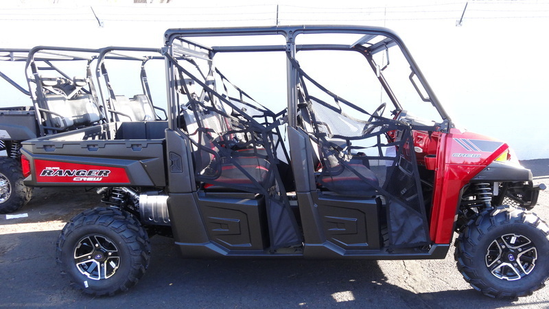 2014 Polaris Ranger Crew 900 EPS Sunset Red LE