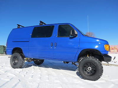 2005 Ford E-Series Van New Everything Custom Built Van 4x4 Conversion V8 2005 Ford E-250 4x4 Conversion Van Extensive Build New Everything Insulated 4WD
