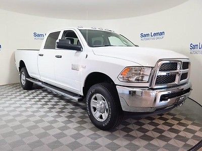 2017 Ram 2500 Tradesman 4x4 Crew Cab 8' Box 2017 Ram 2500 Tradesman 4x4 Crew Cab 8' Box 0 WHITE Pickup Truck 6.4L 8-Cylinder