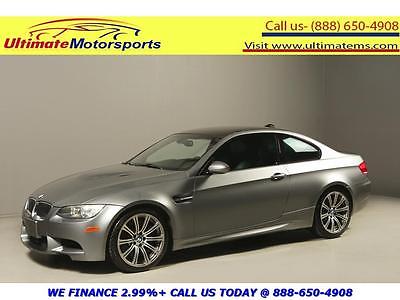 2010 BMW M3 Base Coupe 2-Door 2010 BMW M3 M SPORT MANUAL 6 SPEED CARBON FIBER ROOF NAV LEATHER GRAY