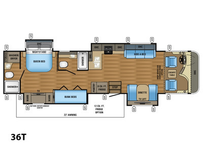 2017 Jayco Precept 36T