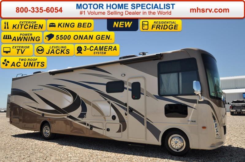 Thor Motor Coach Windsport 34F W/King Bed, Ext Kitchen &