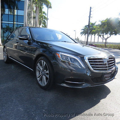 2015 Mercedes-Benz S-Class EXECUTIVE SERIES 4 MATIC CARFAX CERTIFIED ! NATIONWIDE SHIPPING !! FULLY LOADED !!! CALL 954-744-1177