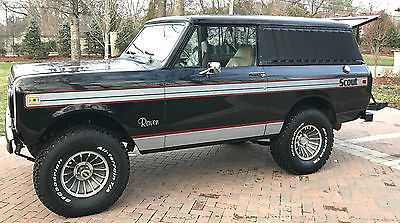 1980 International Harvester Scout Scout II Raven Edition 1980 International IH Scout II - Incredibly Rare CVI Raven Edition!!