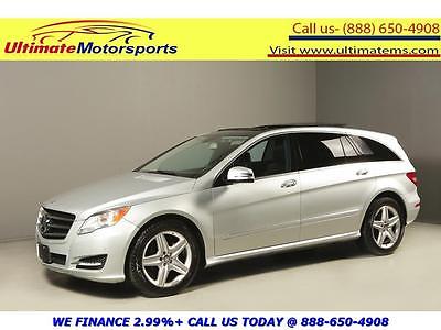 2011 Mercedes-Benz R-Class 4Matic Wagon 4-Door 2011 MERCEDES-BENZ R350 AWD NAV DVD PANO LEATHER HEATSEAT RCAM 7PASS SILVER