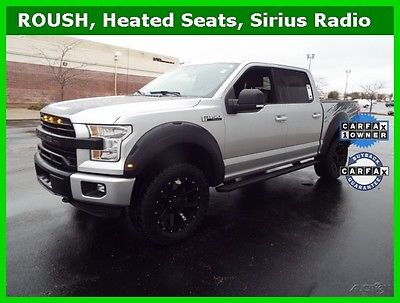 2015 Ford F-150 2015 Roush F150 600Hp Supercharged 5.0L 4x4 f-150 Roush F-150 5.0L V8 Supercharged 600hp crew Leather 4x4 Fox Suspension raptor