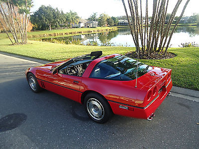 1987 Chevrolet Corvette RED 1987 CORVETTE -34,589 MILES - 2 OWNER - GORGEOUS - TURN KEY READY -  ALL HISTORY