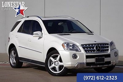 2011 Mercedes-Benz M-Class ML550 2011 White ML550!