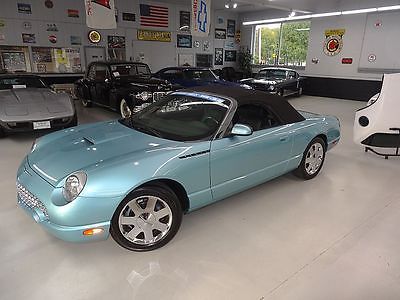 2002 Ford Thunderbird w/Hardtop New Condition Best Color Combo 2002 FORD THUNDERBIRD Low 15,000 Miles, Automatic, Leather, Both Tops, Loaded