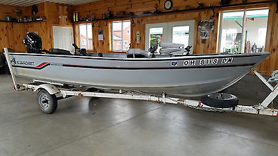 Boat 16' & 20HP & Trailer---ready to go !!