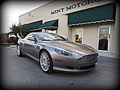 2008 Aston Martin DB9 Coupe COUPE, SILVER/BLACK, CASINO ROYALE, SPORTS PACK, GREAT SERVICE, GREAT OPTIONS