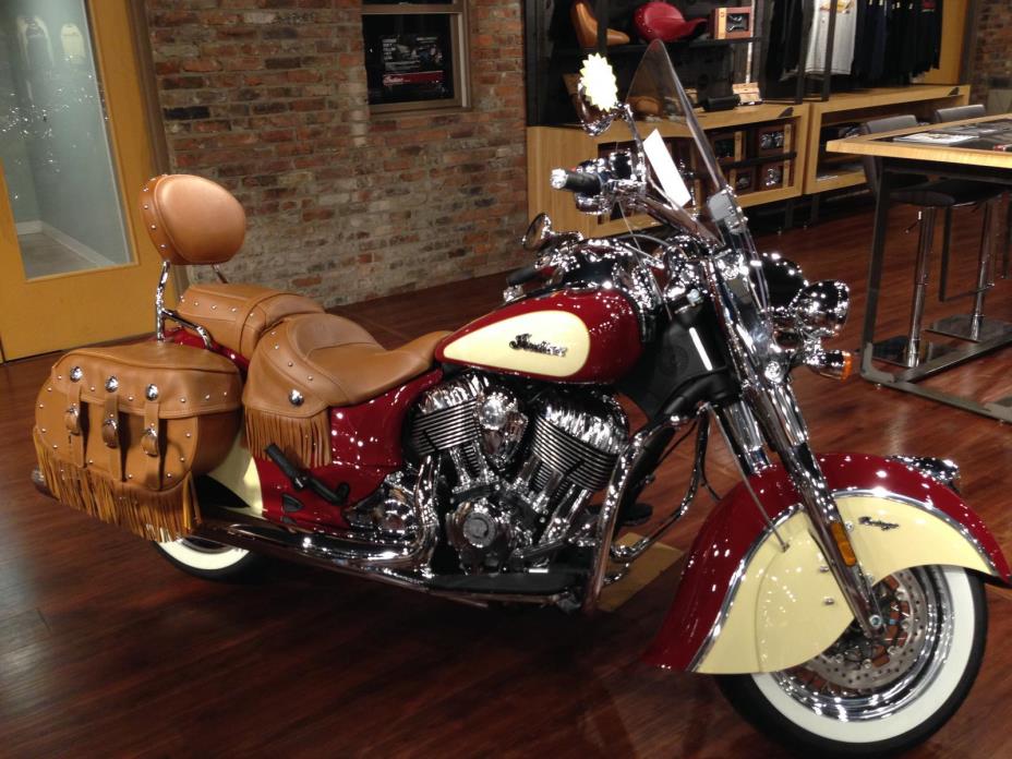 2014 Indian Chieftain Indian Motorcycle Red