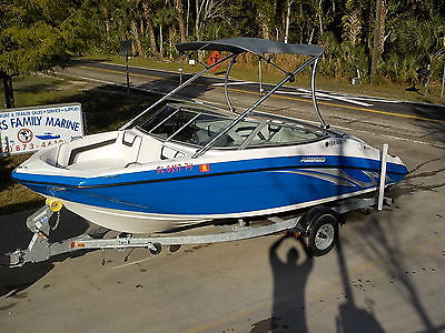 NICE- 2015 YAMAHA AR190 JET BOAT PACKING A HIGH OUTPUT 4-STROKE ONLY 33 .3 HOURS