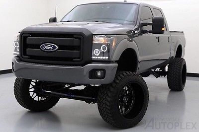 2011 Ford F-250  11 Ford F250 Lariat 10 Inch Fabtech Lift 24 Inch American Force Wheels Nav