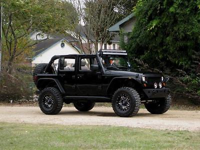 2008 Jeep Wrangler Unlimited X Jeep Wrangler V6 4x4 ( Unlimited ) Lifted! Black... Leather seats. Many extras