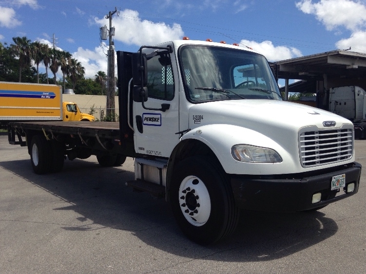 2008 Freightliner Business Class M2 106  Flatbed Truck