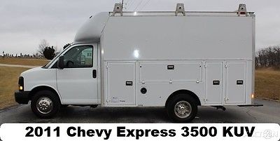 2011 Chevrolet Express Work Van 2011 Chevy Express 3500 Cargo Work Van kuv service utility Used 6L V8  Automatic