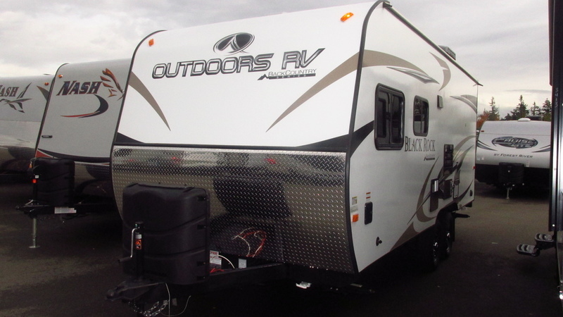 2017 Outdoors Rv Back Country BLACK ROCK 18DB