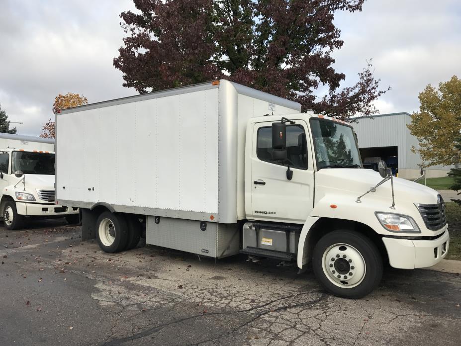 2010 Hino 268a  Refrigerated Truck