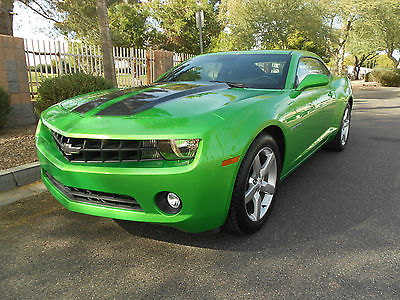 2010 Chevrolet Camaro LT Coupe 2-Door 2010 Chevy Camaro 1LT 36k Miles Synergy Green Special Edition