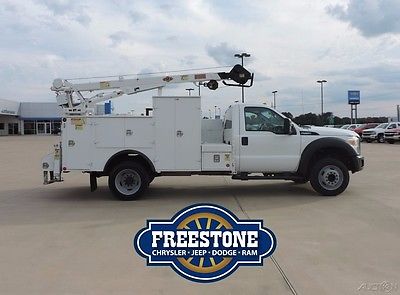 2012 Ford Other XL 6.8L 2WD Mechanic Utility Crane Truck Used 12 Ford F-550 Automatic Gasoline V8 Chassis Dually Regular Cab Service 4x2
