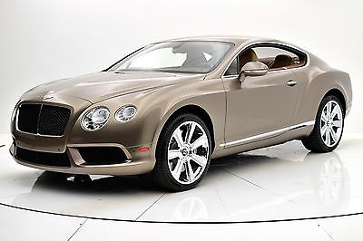 2013 Bentley Continental GT Coupe 2013 Bentley Continental GT V8 Coupe 27,636 Miles Gazelle Metallic Coupe Gas V8