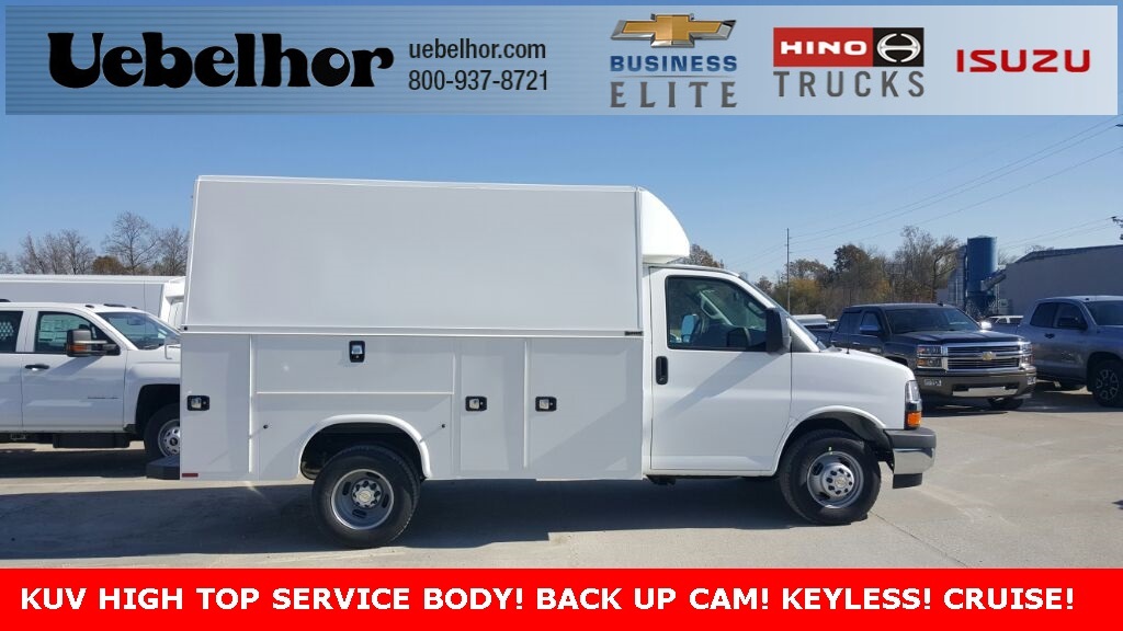 2017 Chevrolet Express Kuv High Top Service Body  Cutaway-Cube Van