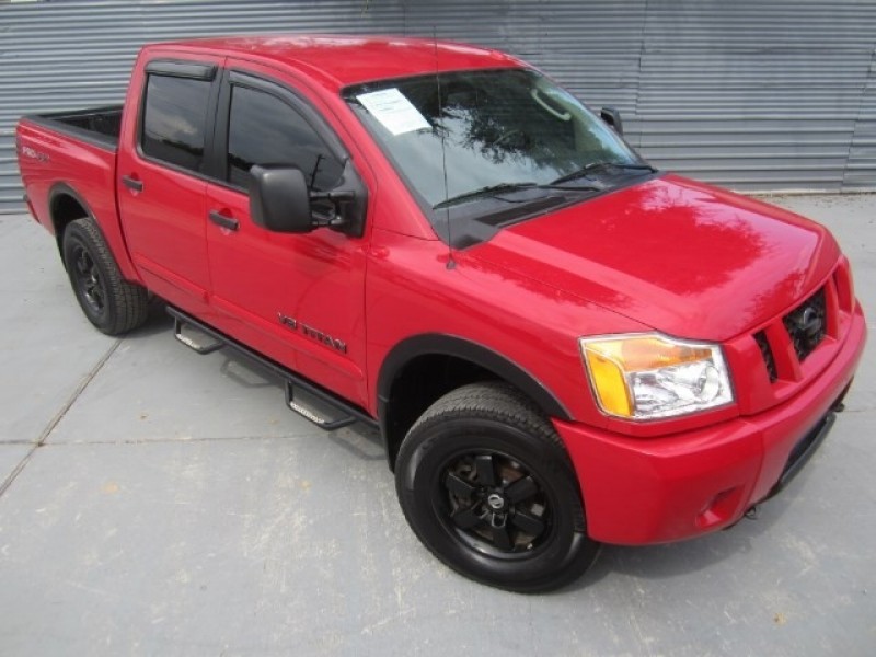 ¦_2011 NISSAN TITAN PRO-4X CREW CAB 4WD SWB*LIFTED*OFF ROAD TIRES!_¦