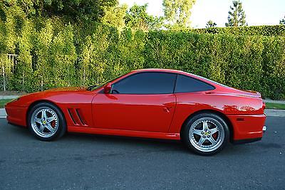2001 Ferrari 550 -- 2001 Ferrari 550 Maranello  14,779 Miles Red Coupe 12 Manual