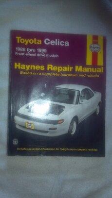 Haynes Repair Manual for Toyota Celicas, 0
