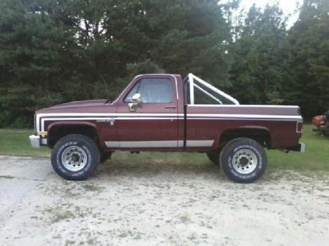 1984 Chevrolet K20 for: $12500