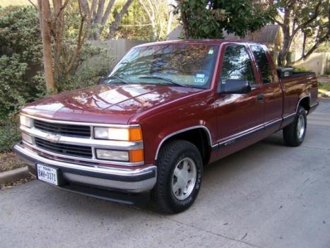 1998 Chevrolet C/K 1500 Ext Cab Sportside 141.5 WB