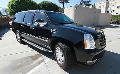 Cadillac : Escalade ESV T-6 Armored 2009 t 6 armored cadillac escalade esv 3 835 miles