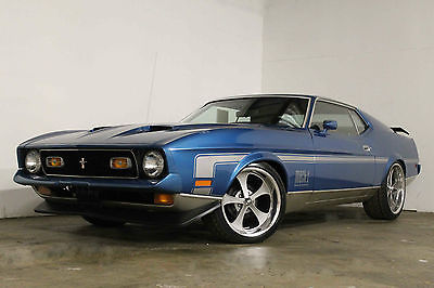 Ford : Mustang Fast Back MACH 1 RESTO FASTBACK 351 COBRA JET NUMBERS MATCHING MARTI REPORT RARE CAR