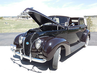 Ford : Other 81A 1938 ford convertible sedan deluxe brunn coachworks