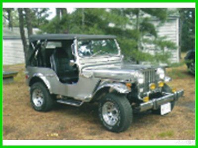 Jeep : Other Classic 1947 Jeep Willys Used Manual RearWheelDr
