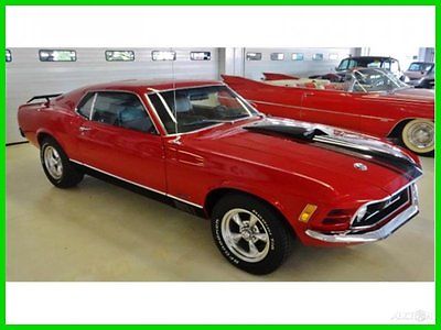 Ford : Mustang Classic 1970 Ford Mustang Mach 1 Used Manual