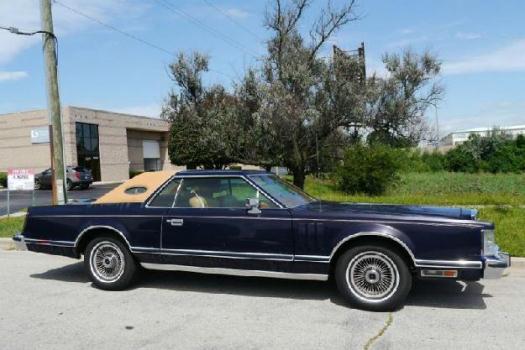 1977 Lincoln Mark V for: $5000