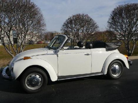 1978 Volkswagen Super Beetle Convt for: $12900